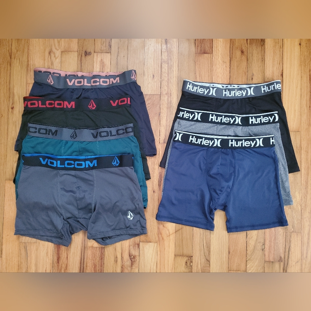Hurley & Volcom boxer briefs